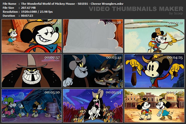 The Wonderful World of Mickey Mouse - S01E01 - Cheese Wranglers.mkv