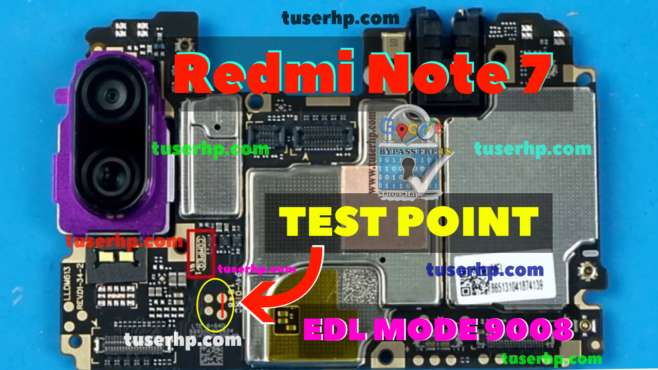 Xiaomi Test Point Chimera Testpoint-redmi-note-7-pro-edl-mode-9008
