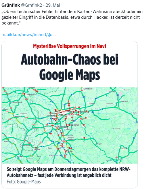 Google Maps Sperren