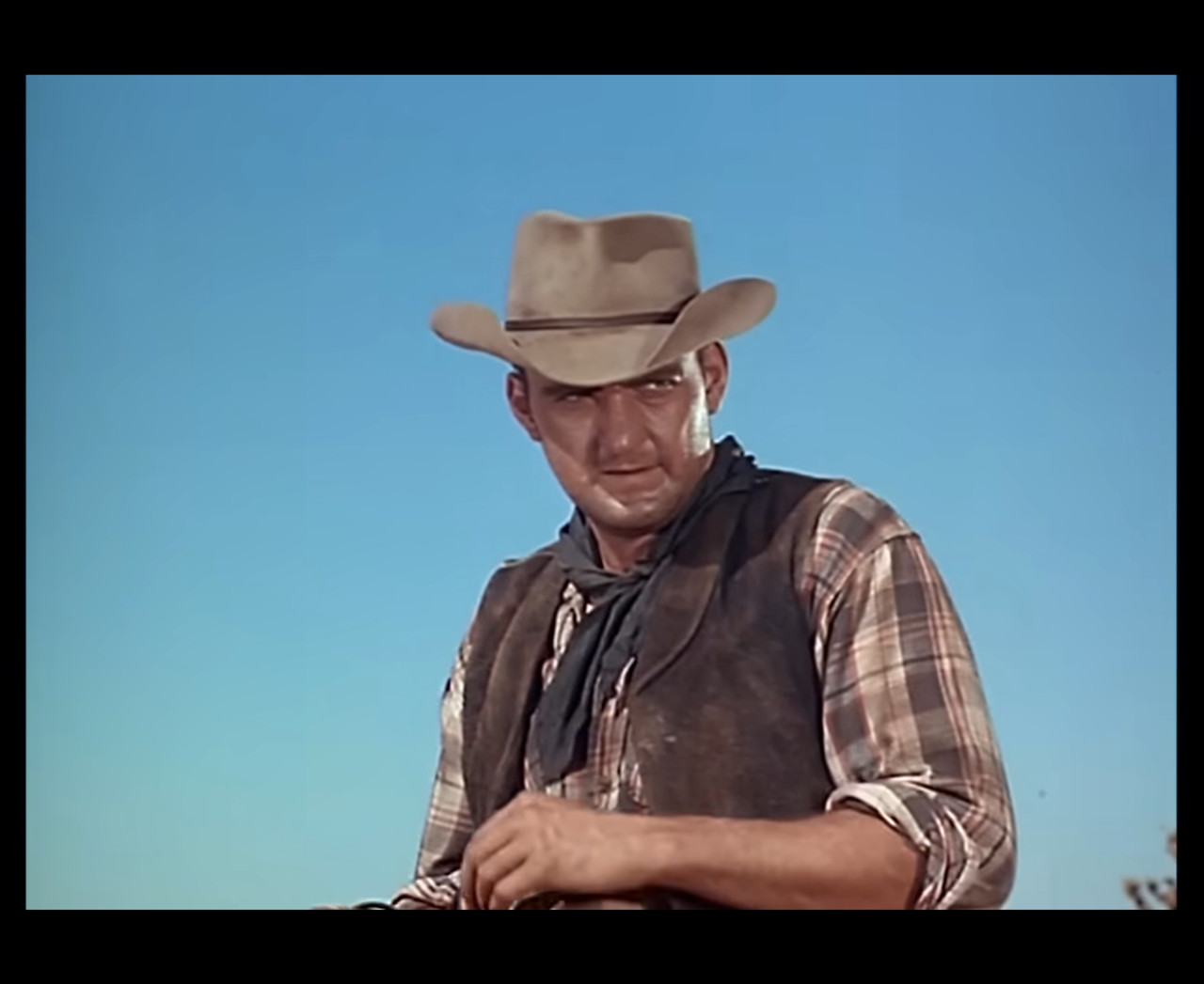 Actor Victor French on the Bonanza episode "Gallagher's Sons", 1962