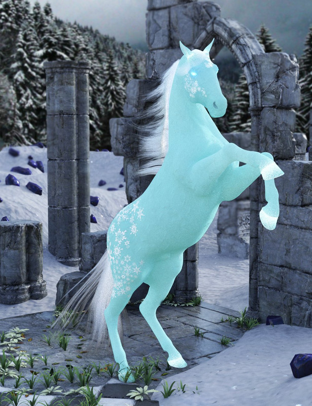 Flor De Hielo for DAZ Horse 2