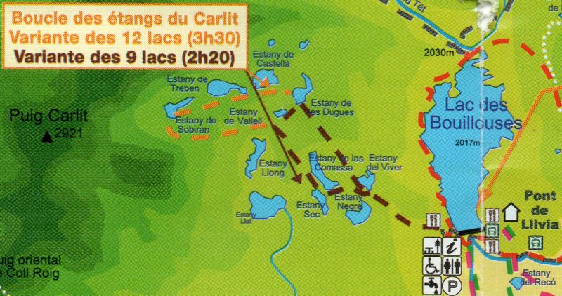 LES BULLOSES (LES BOUILLOUSES) - CERDANYA: ESTANYS MALNIU, LA PERA, BULLOSES (5)