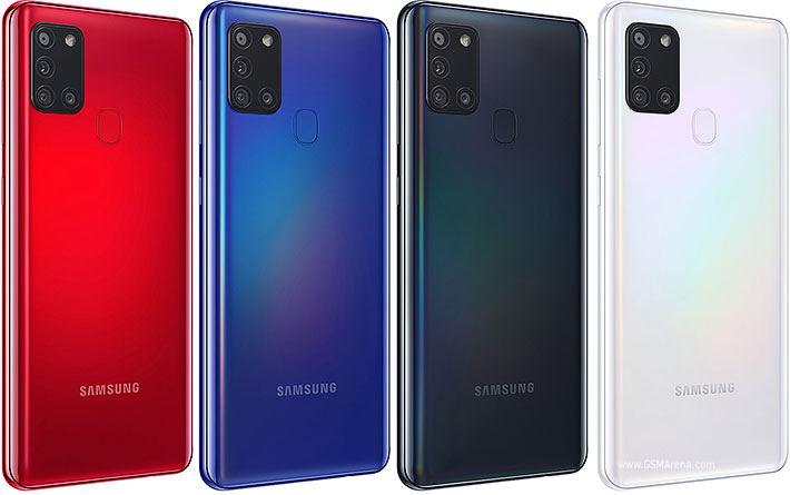 Bagian belakang Samsung Galaxy A21s