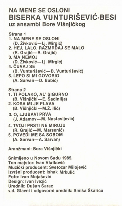 Biserka Vunturisevic 1985 kz