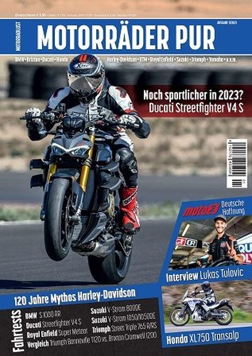 Cover: Motorräder Pur Magazin No 01 2023
