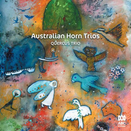 Quercus Trio - Australian Horn Trios (2023) [Hi-Res]