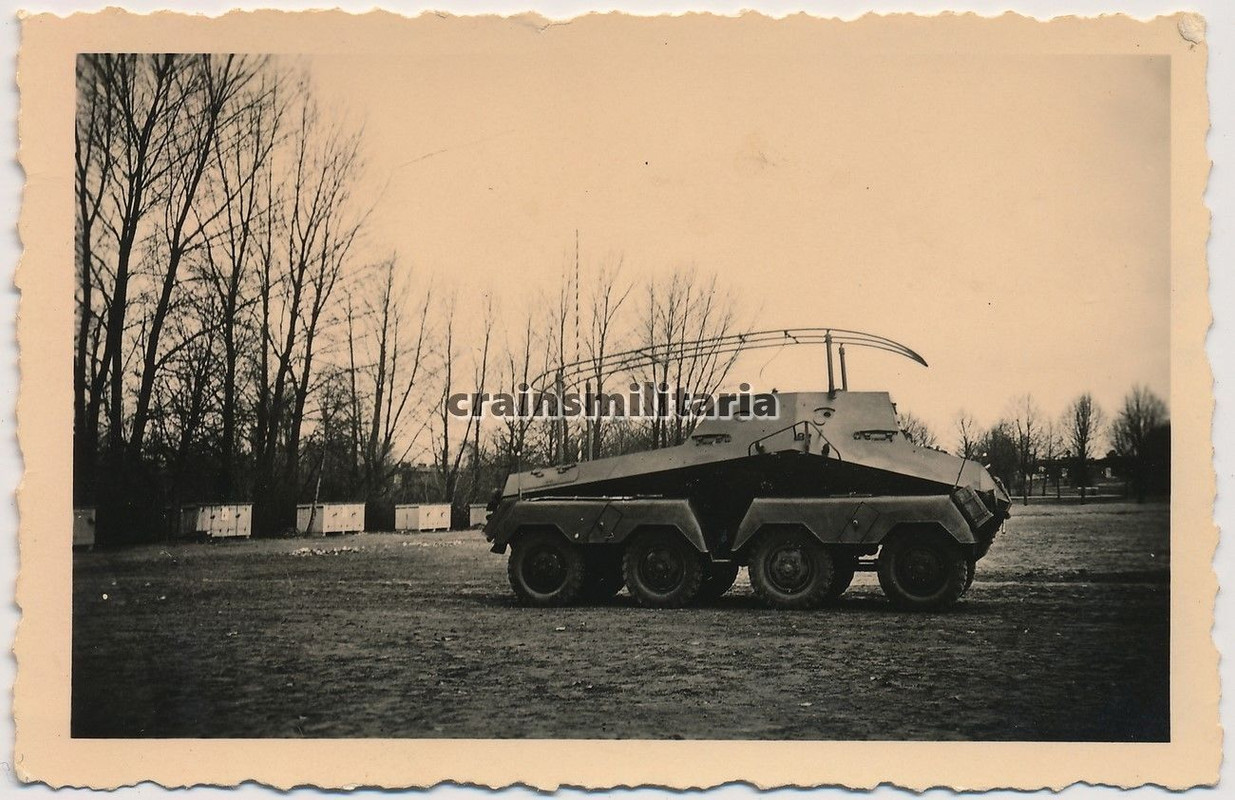 Orig. Foto Panzerspähwagen Funk SdKfz 253 Funkpa