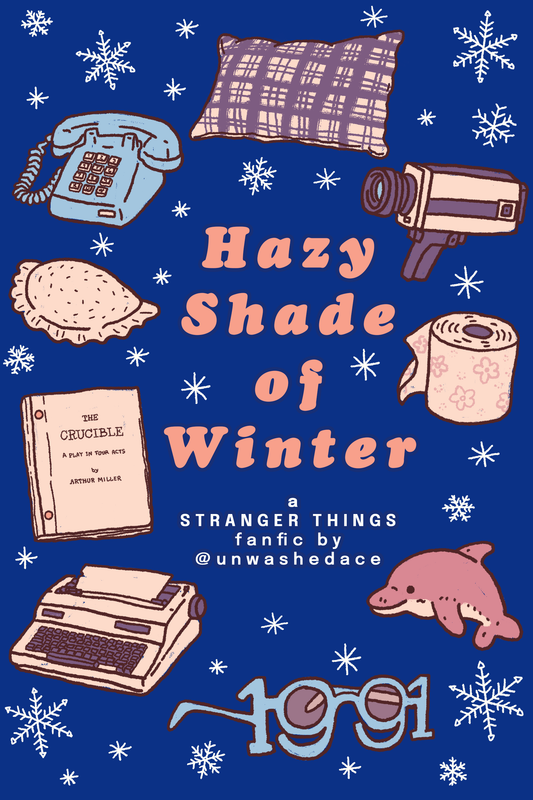 Hazy Shade of Winter Book Cover by @unwashedace