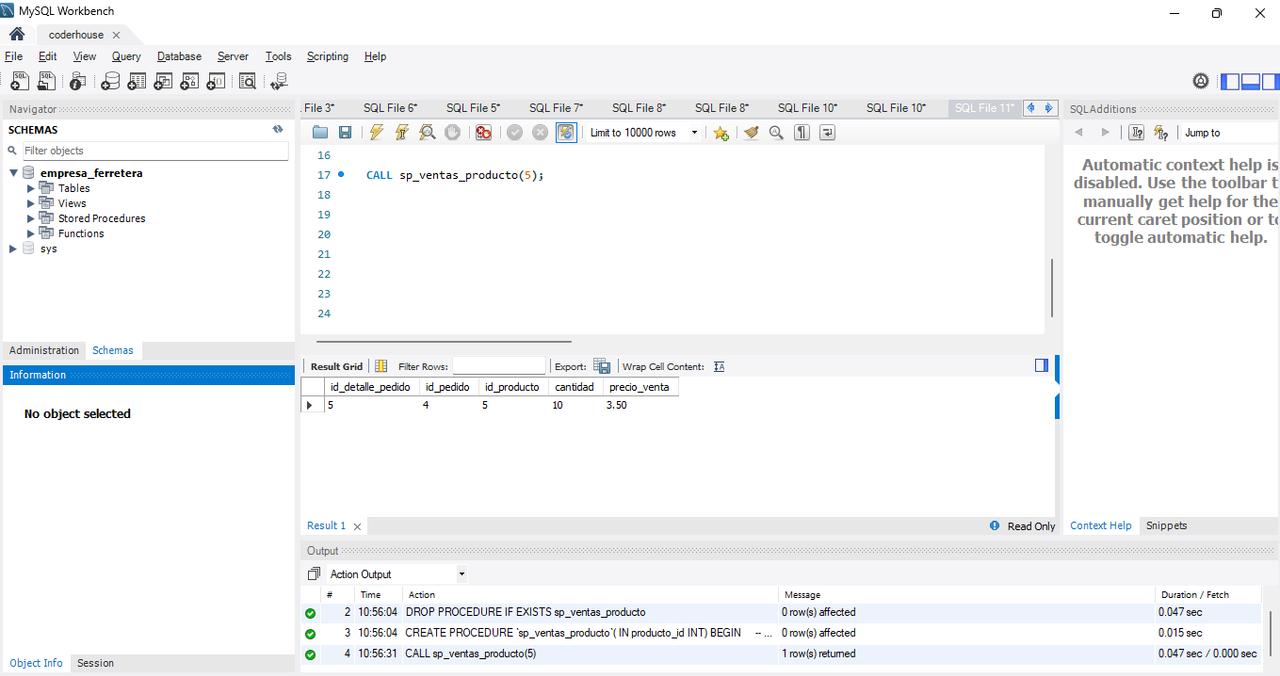 Procedimiento Almacenado