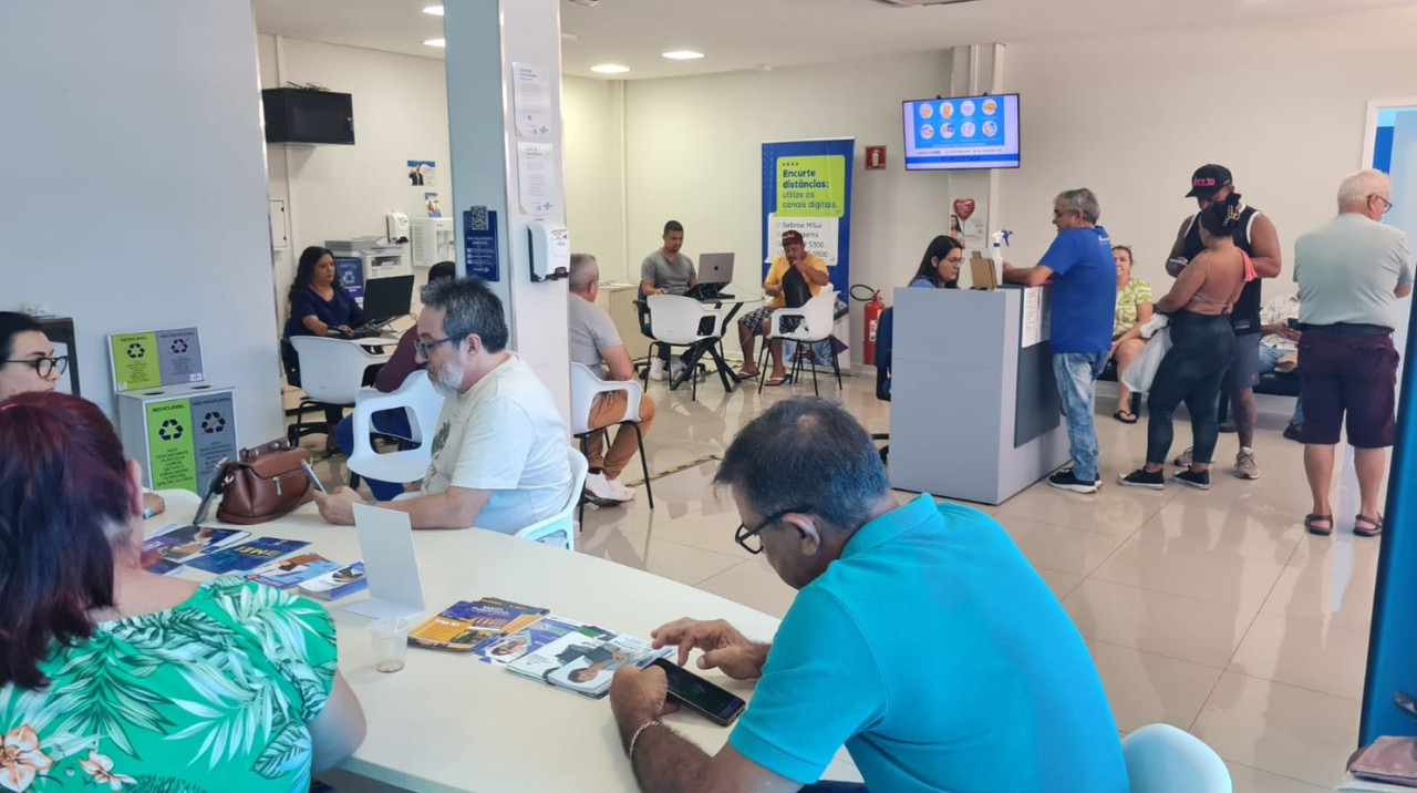 Muitos empresários aproveitaram a oportunidade levada pelo mutirão e buscaram atendimento no Sebrae Parati/Aero Rancho