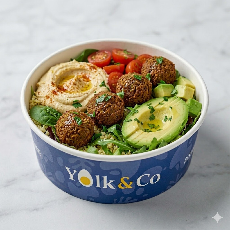 Hummus Garden Bowl ( Veggie Comfort )
