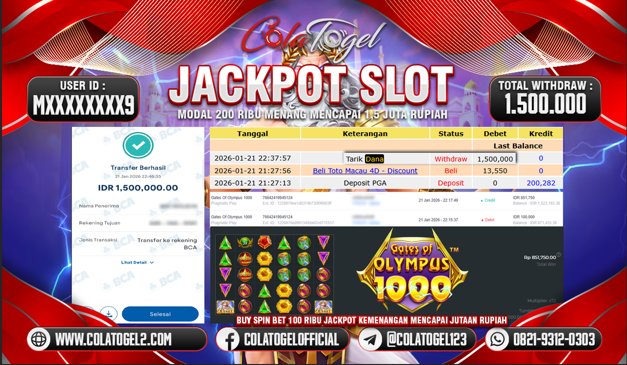 JACKPOT SLOT GACOR!!