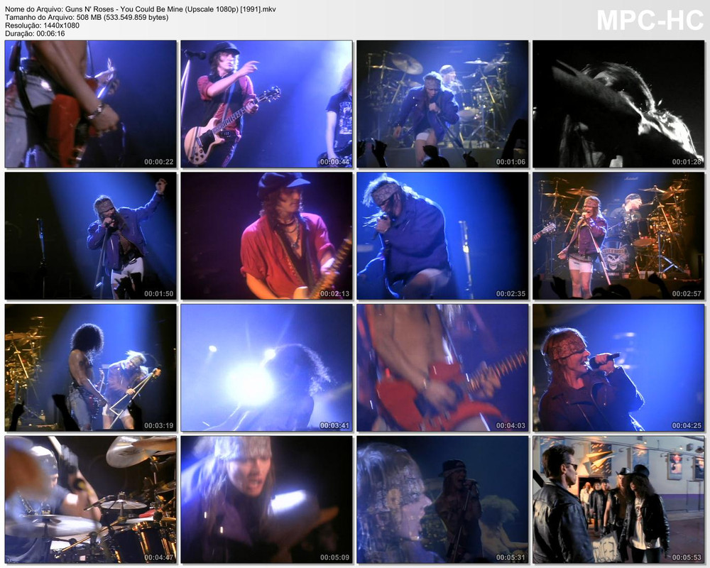 Guns N' Roses - You Could Be Mine (Upscale 1080p) [1991]