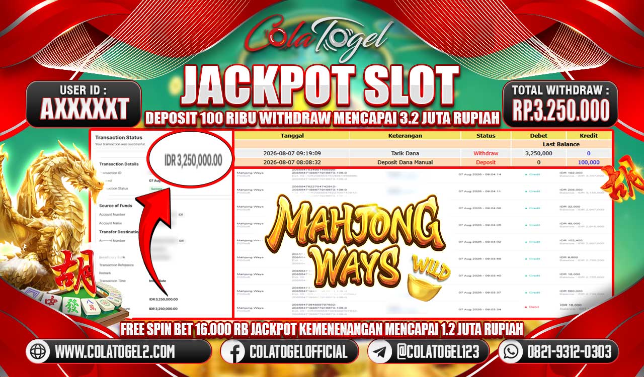 JACKPOT SLOT GACORR!!
