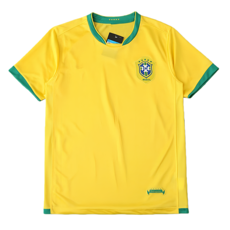 2006 season Brazil home retro Fan version