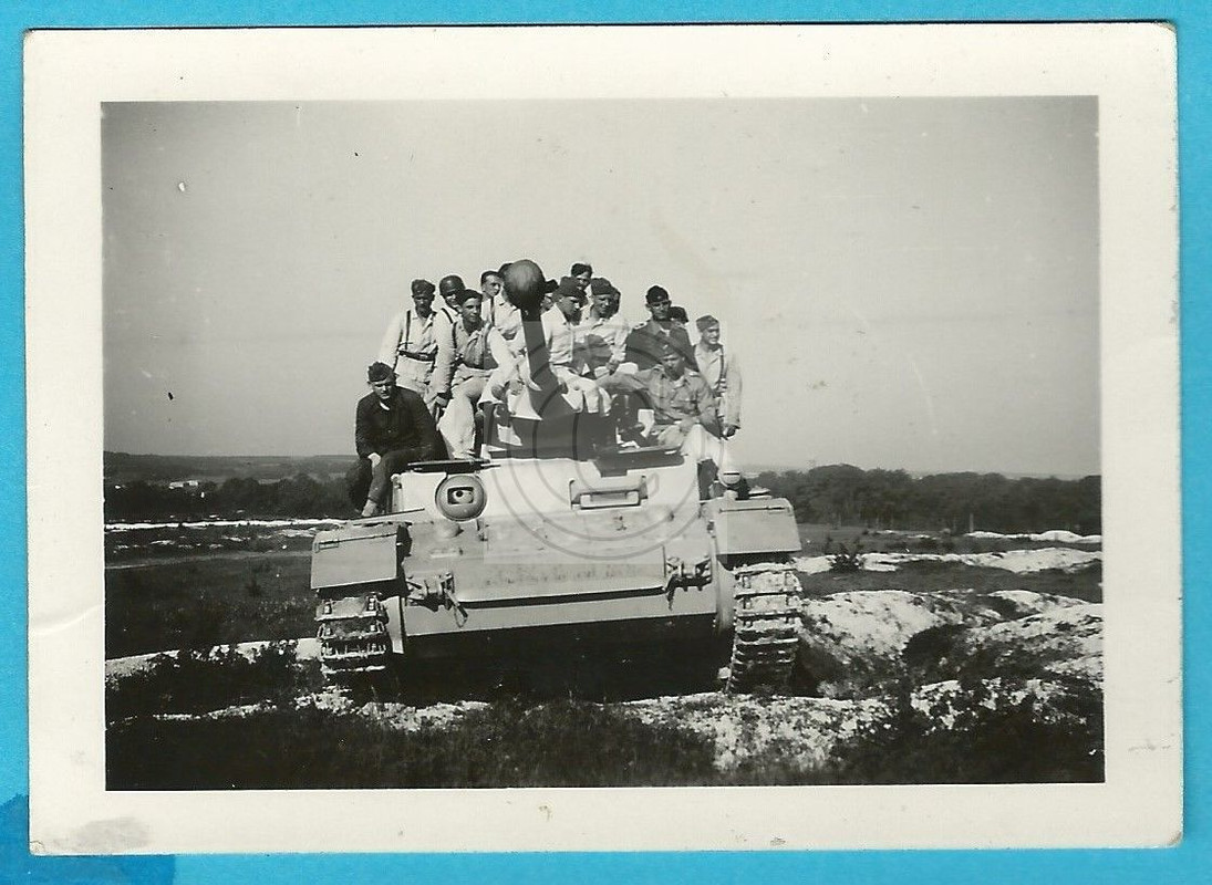 Panzer, Tank, Fallschirmjäger auf Panzer, Langro