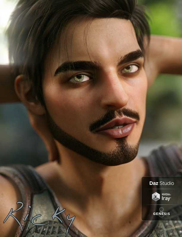 Ricky for Genesis 8 Male Ricky for Genesis 8 Male