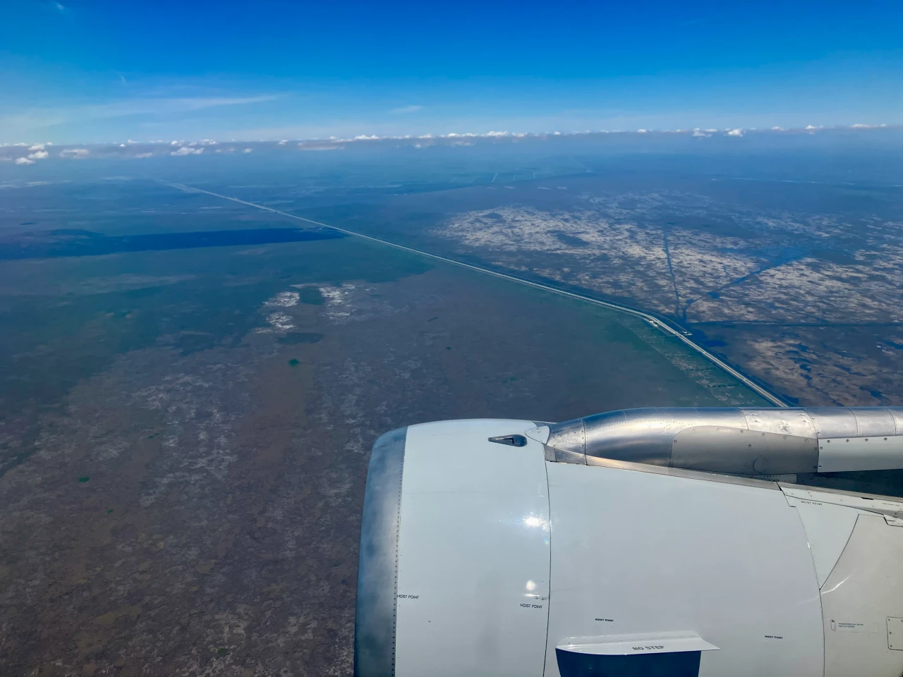 Final approach FLL runway 10L