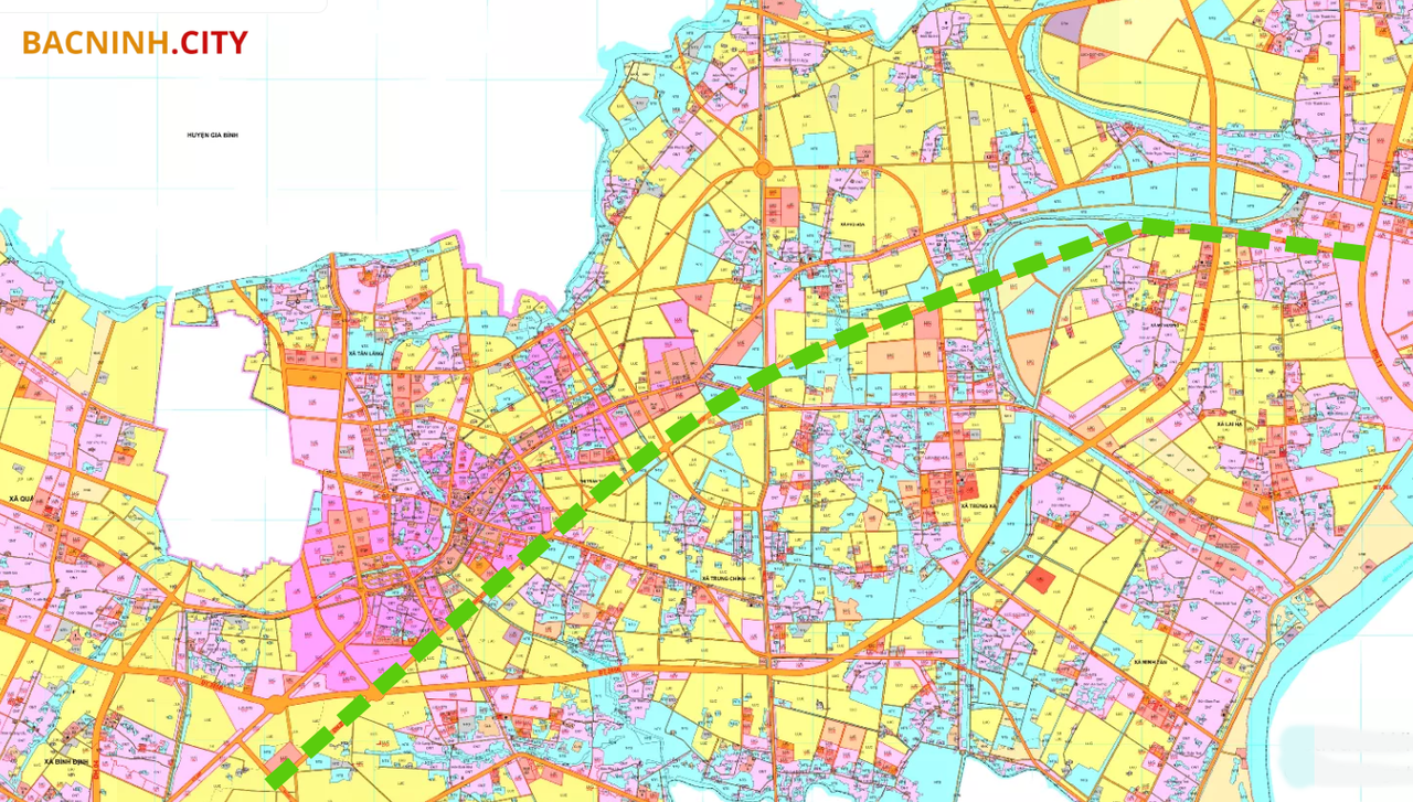 duong se mo o luong tai bac ninh 05 duong tranh DT 281 Đường sẽ mở ở xã Lương Tài, tỉnh Bắc Ninh
