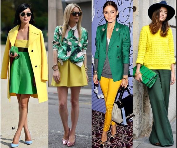 С каким цветом сочетается желтый цвет в одежде для женщин. Значение, кому подходит, с чем носить,