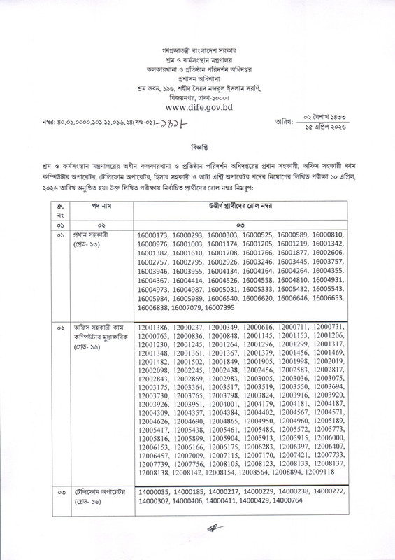 DIFE-Exam-Result-2026-PDF-1
