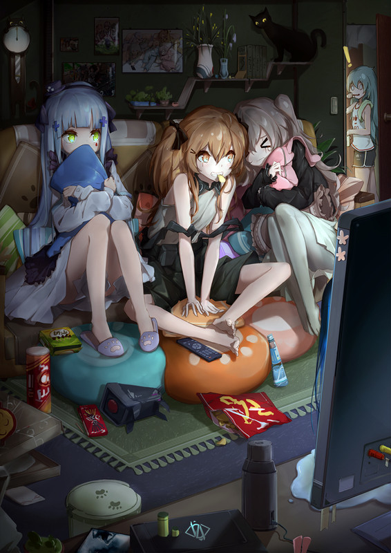 g11-hk416-ump45-and-ump9-girls-frontline-and-etc-drawn-by-renz