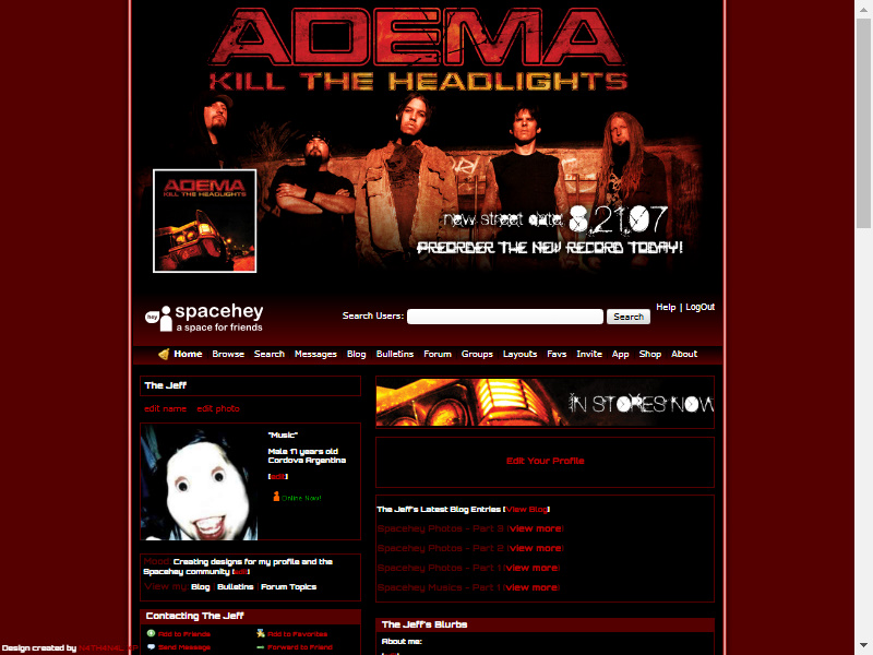 Layout Screenshot