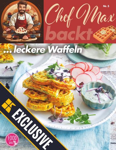 Cover: Foodkiss Magazin (Chef Max backt) Mai No 05 2024