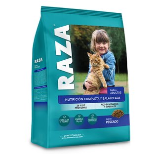 7483 | Balanceado Raza Gato X 500 Grs - Pescado