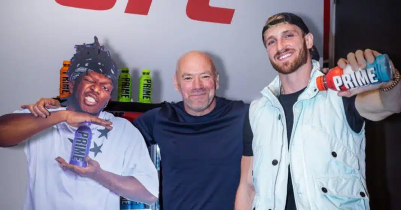 Дейна Уайт си стисна ръката с Логан Пол и UFC получи нов спонсор