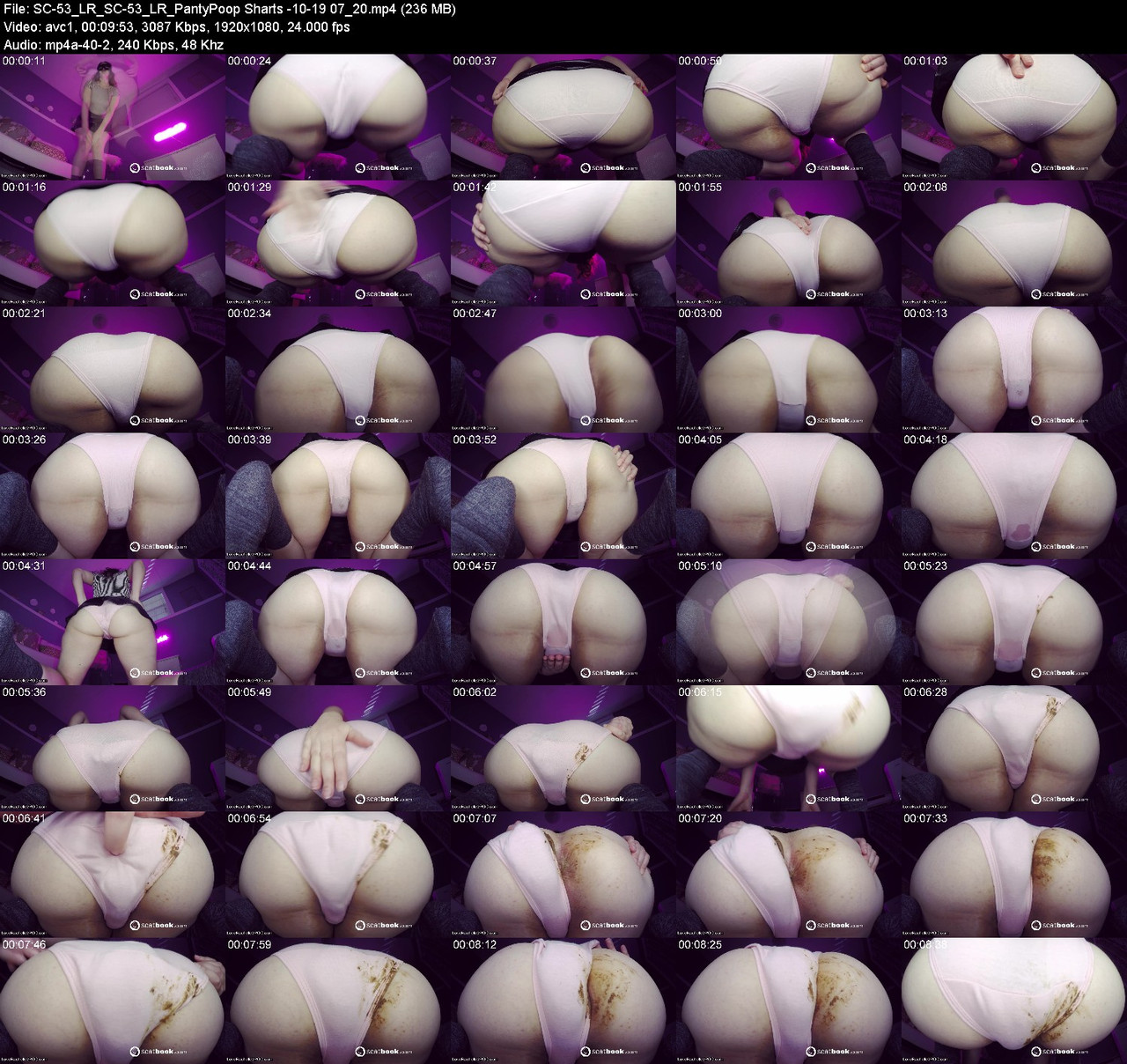 SC 53 LR SC 53 LR Panty Poop Sharts 10 19 07 20