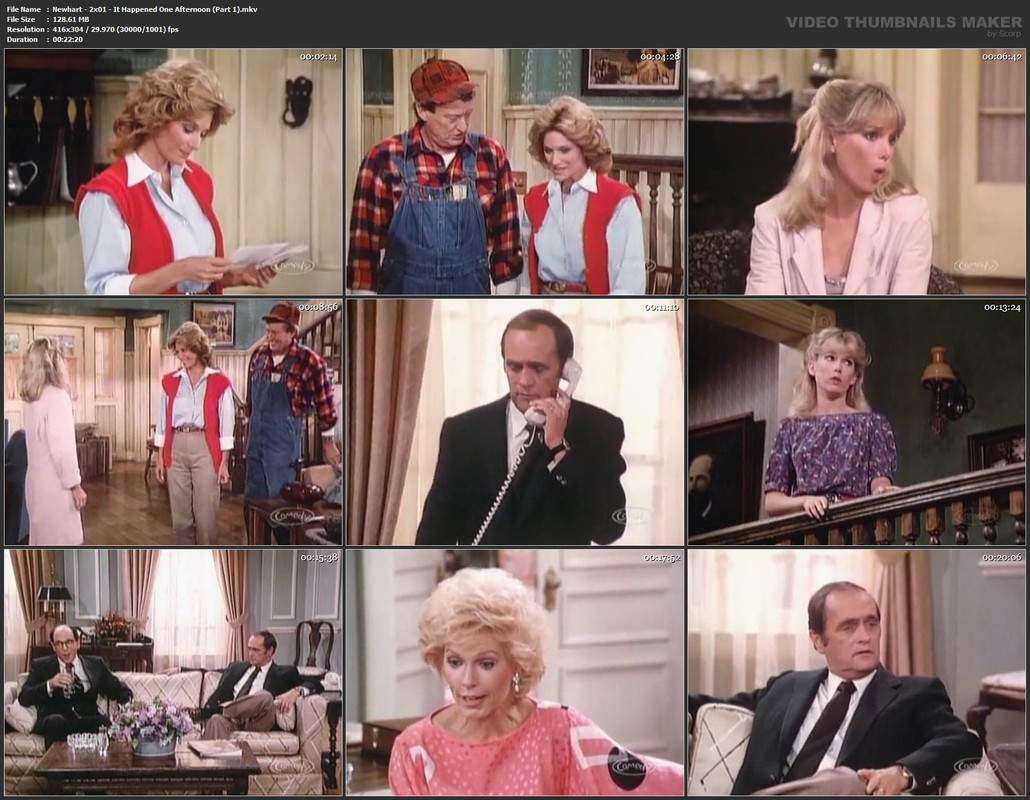 Newhart - 2x01 - It Happened One Afternoon (Part 1).mkv