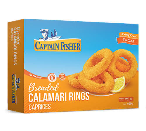 Captain Fisher Calamari Rings 400 g