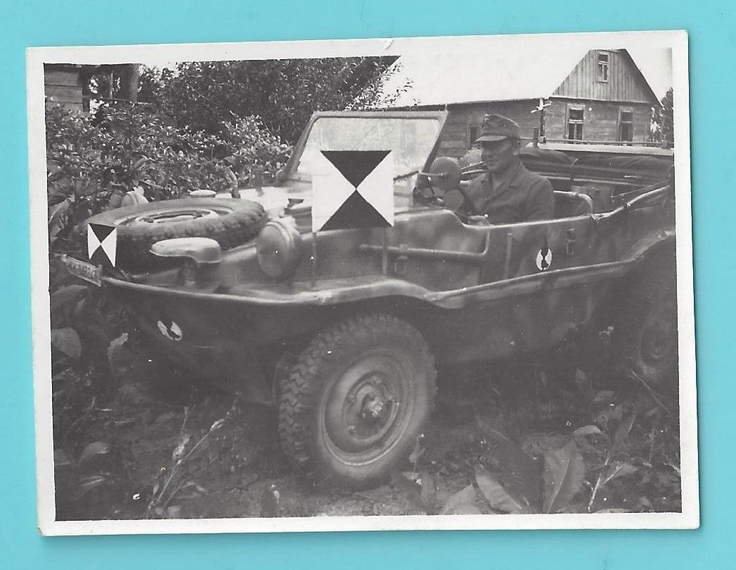 orig.Foto, VW Schwimmkübel, Volkswagen Typ 166, 