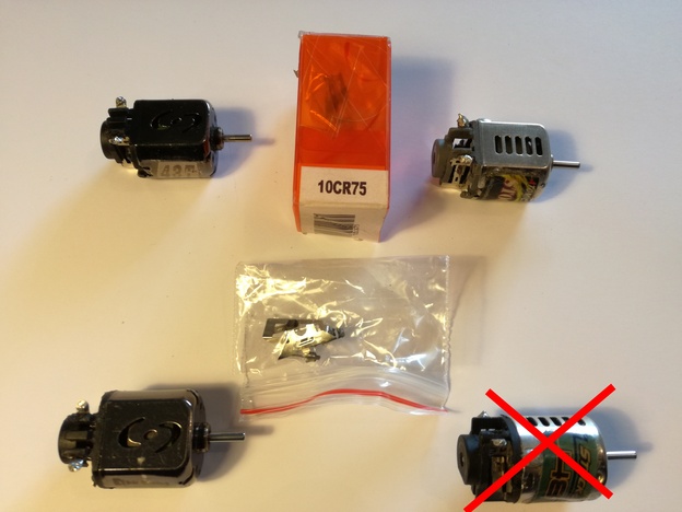 Pièces MR03 - Pneus - Moteurs - LapZ - Carros - Lipo & Chargeur Lot-4-moteurs