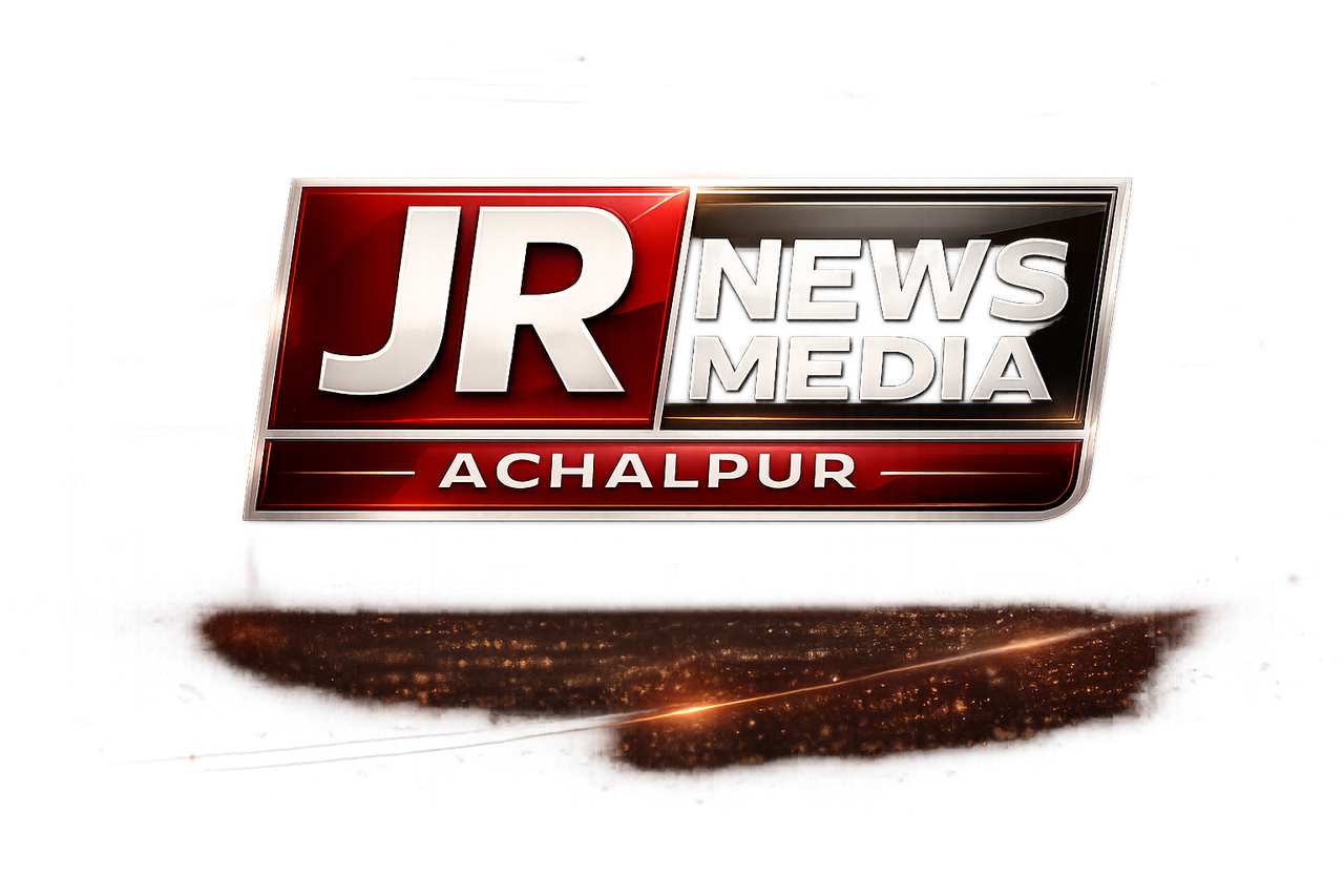 JR News Media Achalpur official logo