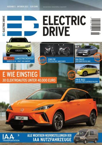 Cover: Electric Drive Magazin No 05 2022