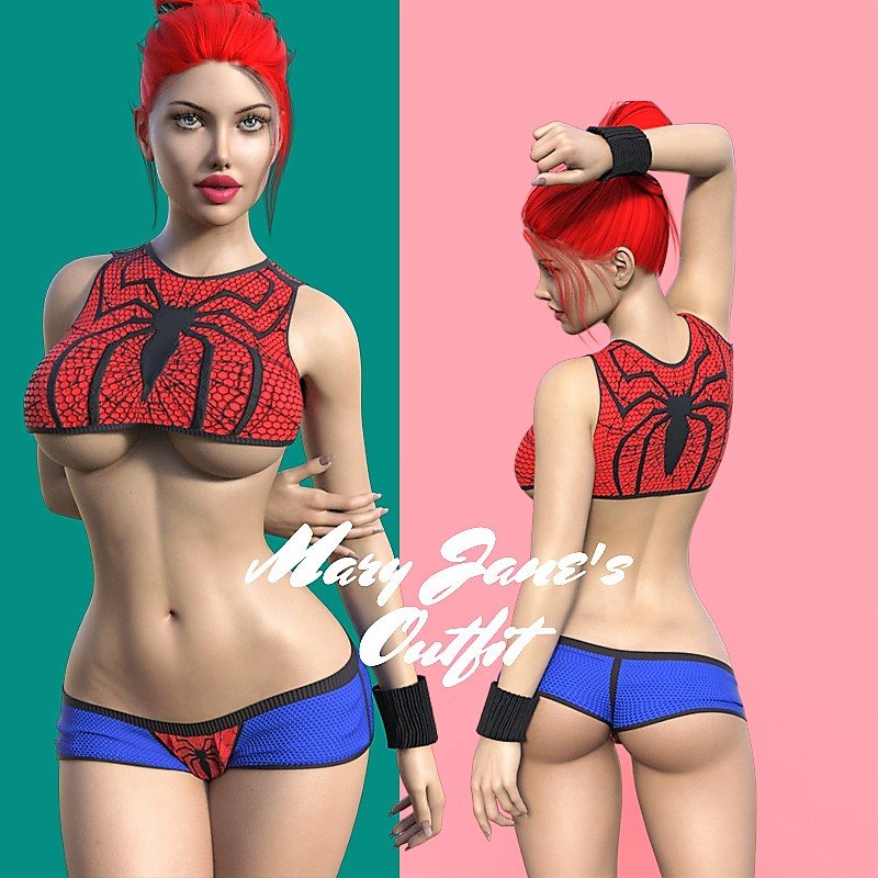 Mary Jane s Outfit G8 F G8 1 F Plus Red Hair