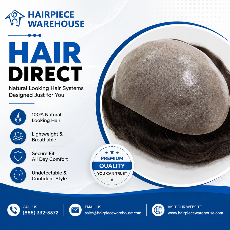 Shop Hair Direct Hair Systems at Hairpiece Warehouse