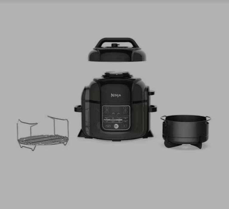 Soriana: Olla de presion y freidora de aire Ninja foodi 
