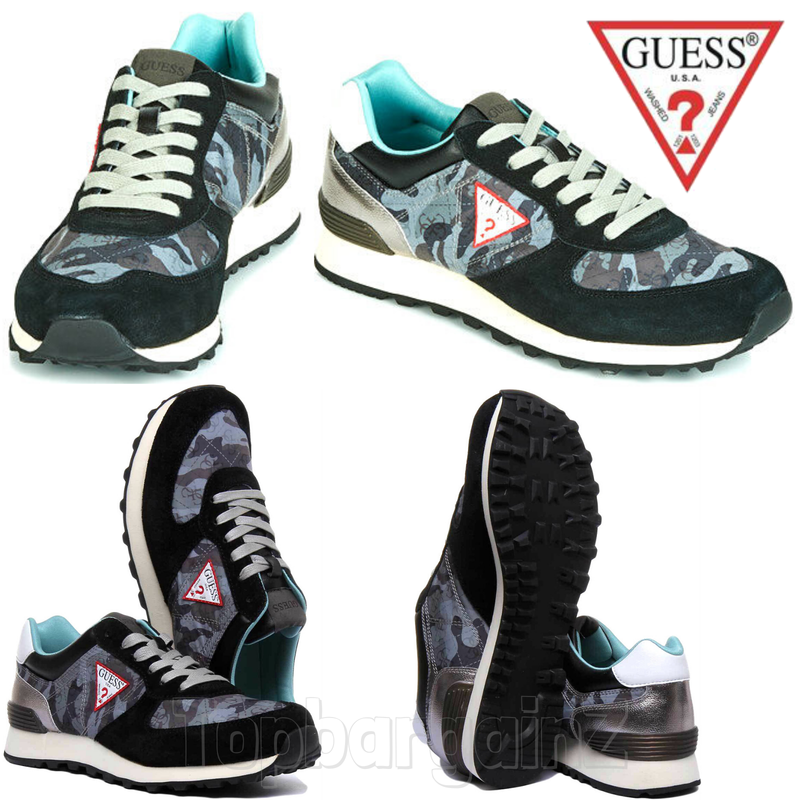 guess grooved sneakers