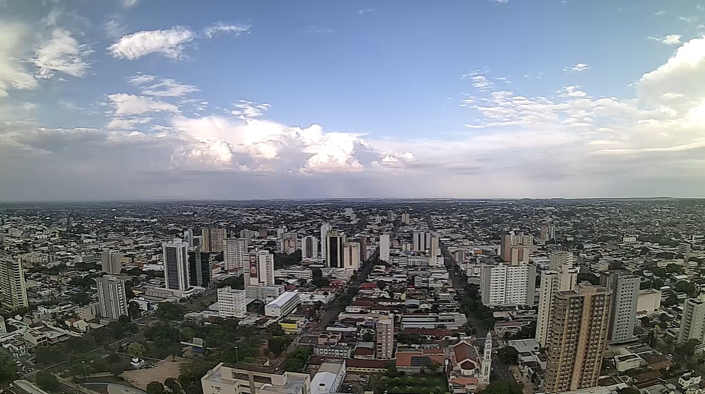 Campo Grande nesta manhã de quinta-feira