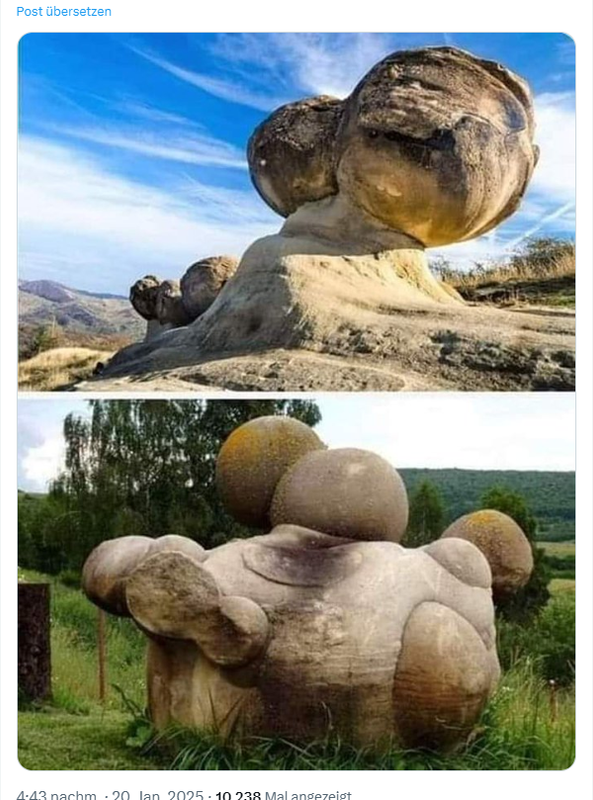 Trovants in Rumänien