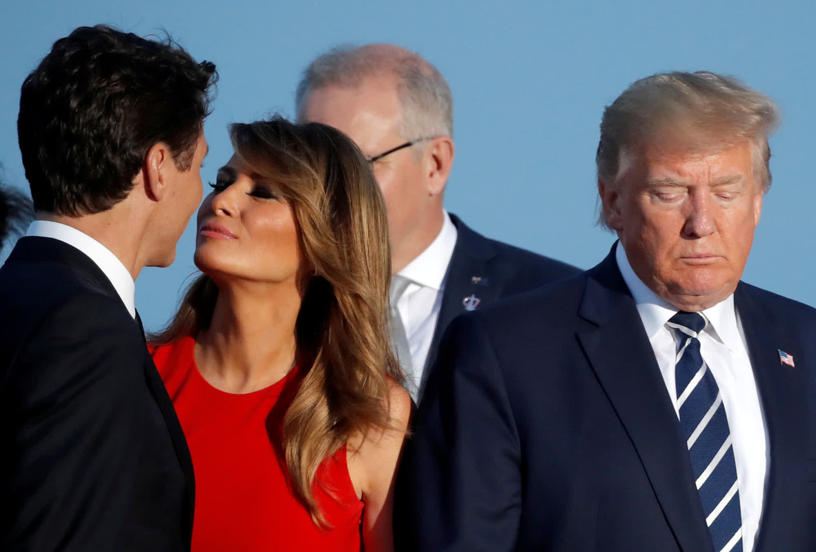 First-lady-Melania-Trump-greets-Canadian