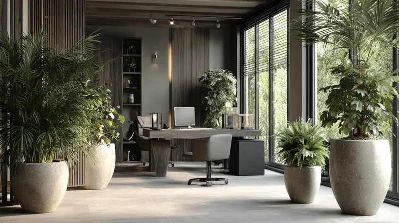 большое кашпо