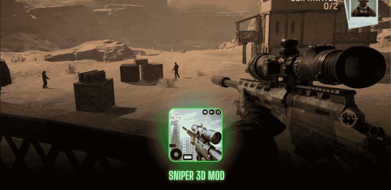 sniper 3d mod