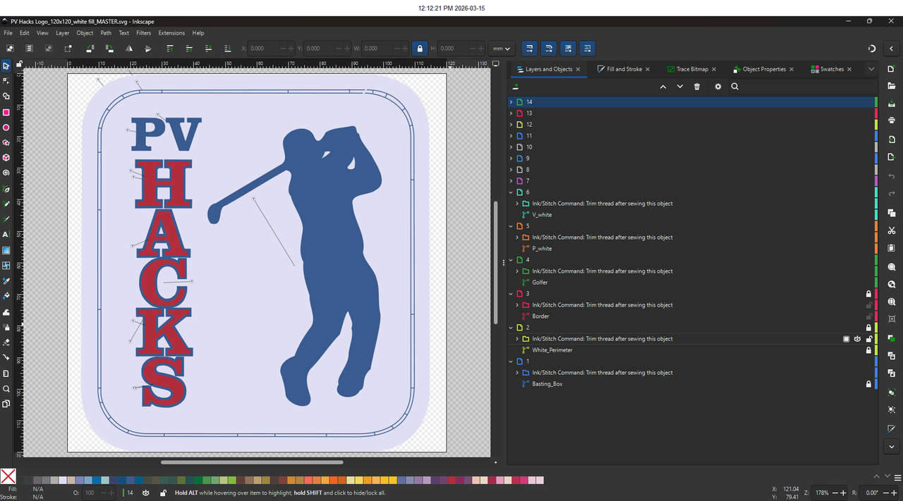 Ink/Stitch SVG (colours modified for stitching on white)