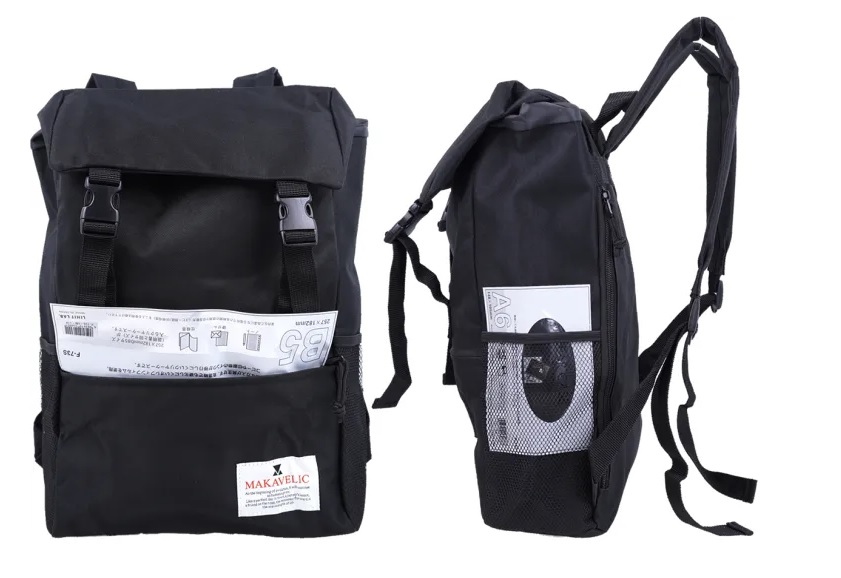 NEW MAKAVELIC DAYBACK BOOK Backpack Rucksack Bag from Japan NEW MAKAVELIC DAYBACK BOOK Backpack Rucksack Bag from Japan