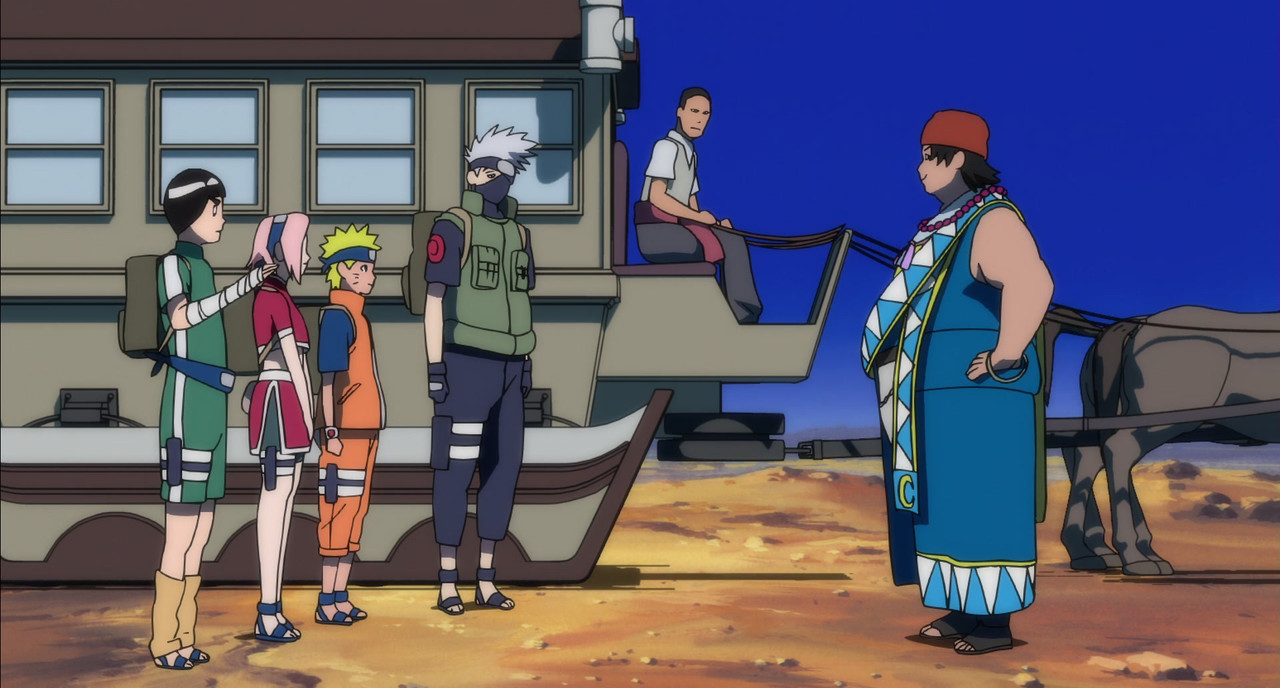 Naruto the Movie: Guardians of the Crescent Moon Kingdom (2006) + Extras (1080p BluRay x265 HEVC 10bit EAC3 5.1 Japanese + English SAMPA) [QxR]