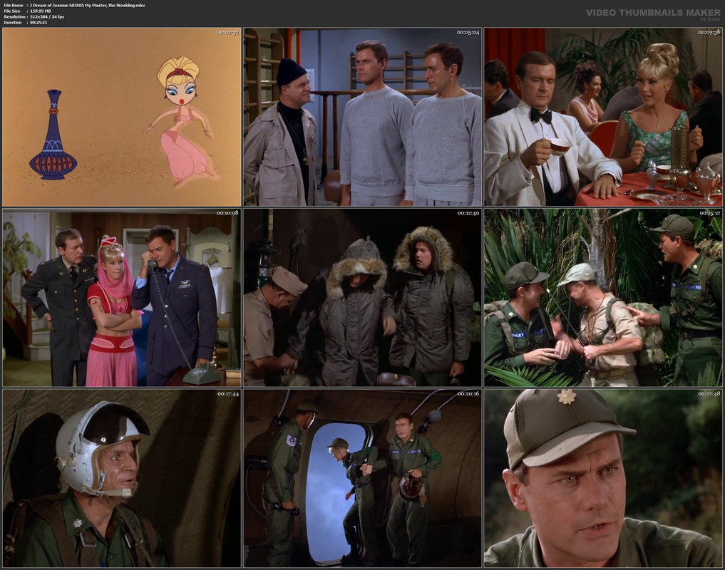 I Dream of Jeannie S03E05 My Master, the Weakling.mkv